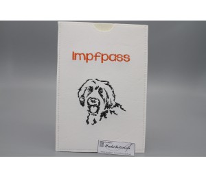 Stickdatei - Labradoodle Silhouette